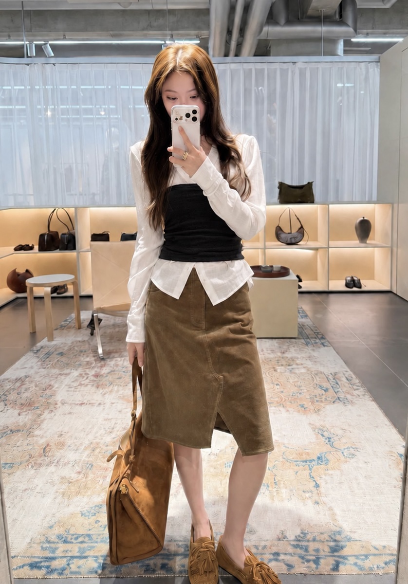 ENCHO東大門代購女士新品真品休閑推薦時尚吊帶背心不含內搭ENCHO吊帶/背心