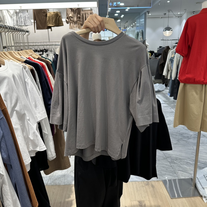 REVE-L東大門代購女裝新品休閑時尚推薦熱賣人氣真品T恤REVE-LT恤圖色2