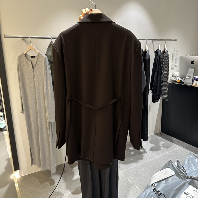 OPEN東大門代購女裝新款真品休閑時尚熱賣推薦西裝西服紐扣OPEN西裝/西服