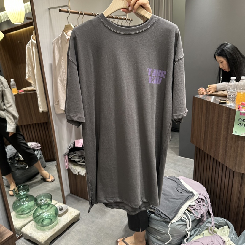 BABYTOUCH韓國代購女士新款真品休閑人氣熱賣時尚推薦T恤BABYTOUCHT恤圖色3