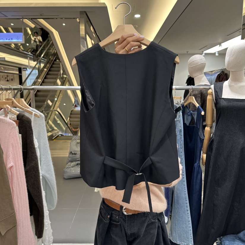 XPARTY韓國代購女裝新品推薦人氣真品休閑熱賣時尚馬甲XPARTY馬甲