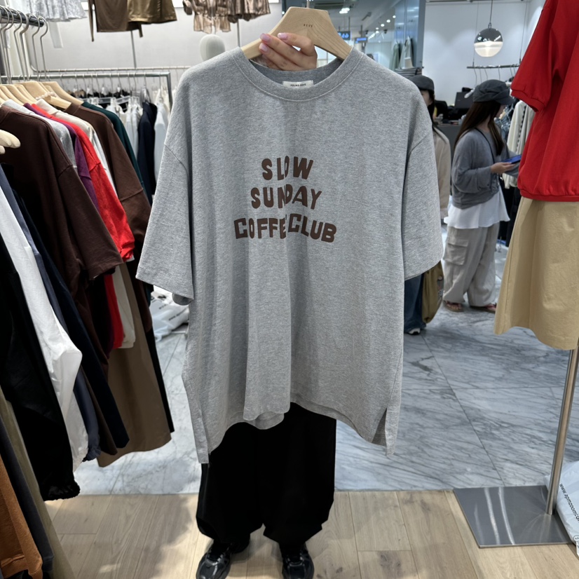 REVE-L韓國直郵女裝新品休閑人氣推薦熱賣真品時尚T恤REVE-LT恤圖色2