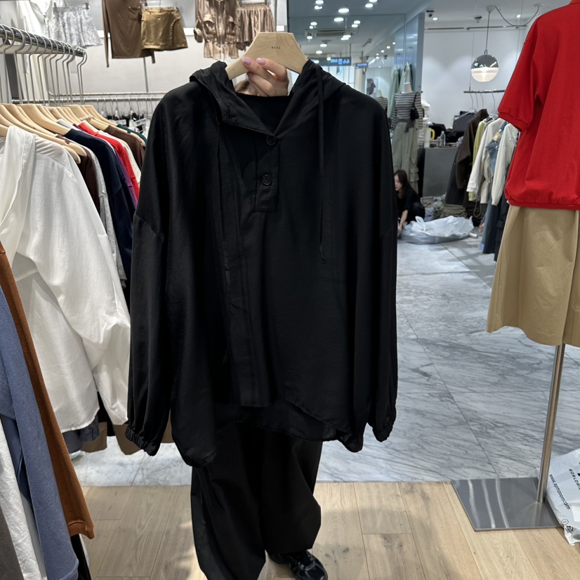 REVE-L韓國直郵女裝新品真品熱賣推薦休閑人氣襯衫蕾絲衫REVE-L襯衫/蕾絲衫圖色2