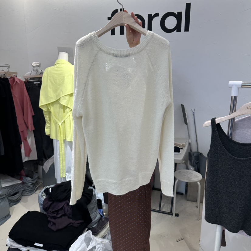 FLORAL韓國直郵女士新品真品熱賣時尚推薦針織衫羊毛針織floral針織衫
