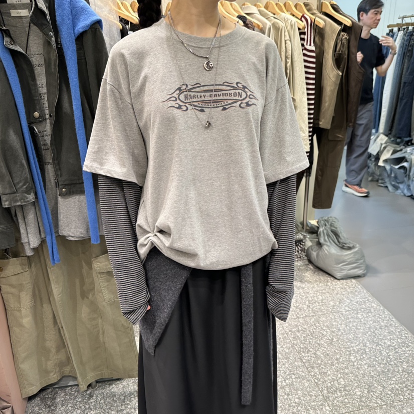 SOF韓國直郵女裝新品熱賣休閑時尚推薦人氣真品長袖T恤SOF長袖T恤圖色1
