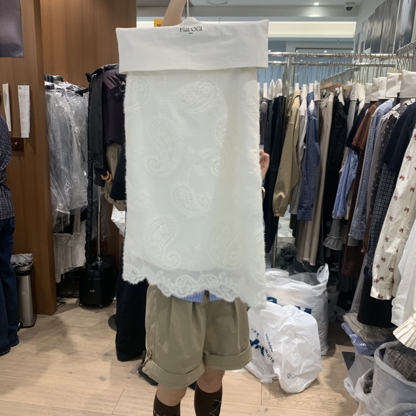 FLAT OGI韓國直郵女裝新品推薦真品熱賣人氣半身裙中短裙FLat OGI半身裙/中短裙圖色1