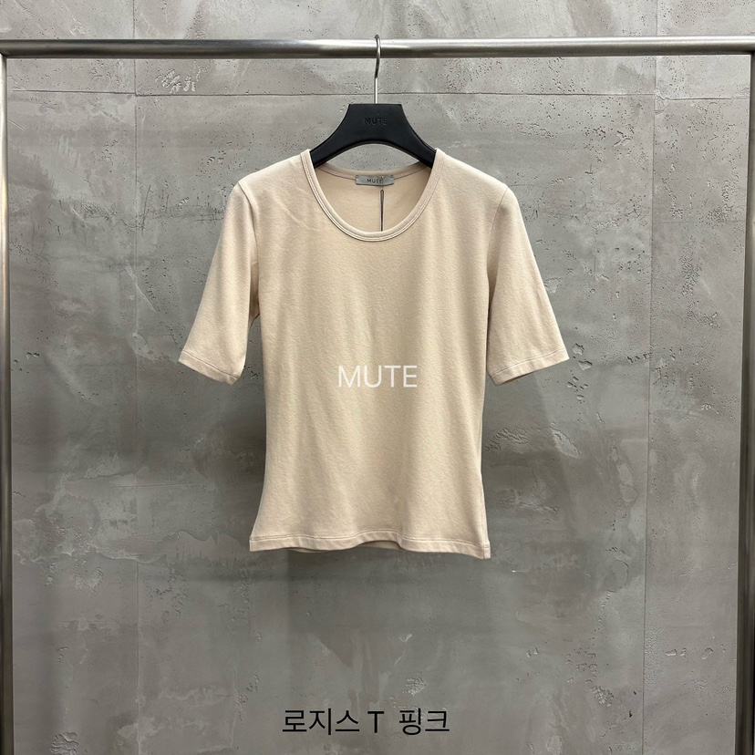 MUTE-P韓國代購女裝新款人氣時尚休閑熱賣推薦真品T恤MUTET恤圖色2