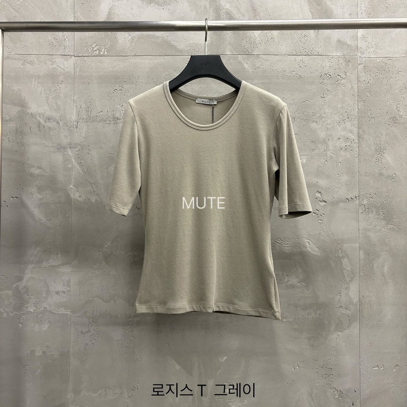 MUTE-P韓國代購女裝新款人氣時尚休閑熱賣推薦真品T恤MUTET恤圖色3