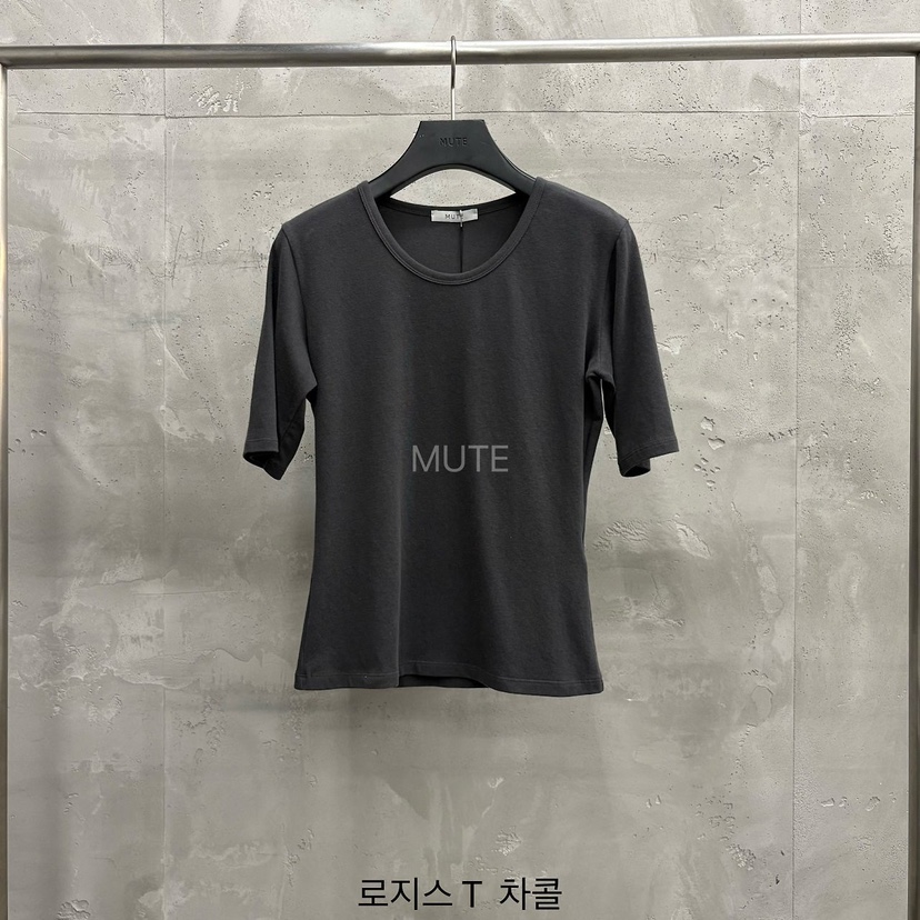 MUTE-P韓國代購女裝新款人氣時尚休閑熱賣推薦真品T恤MUTET恤圖色6墨色