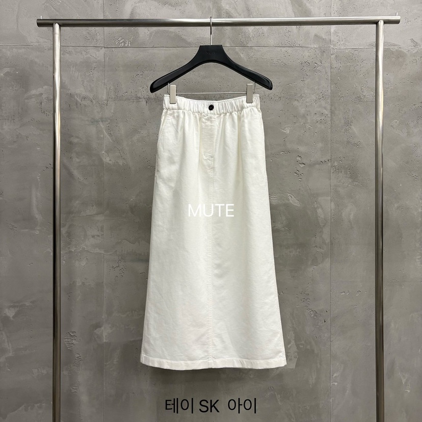 MUTE-P韓國代購女士新款真品熱賣人氣推薦時尚休閑長裙MUTE長裙圖色1