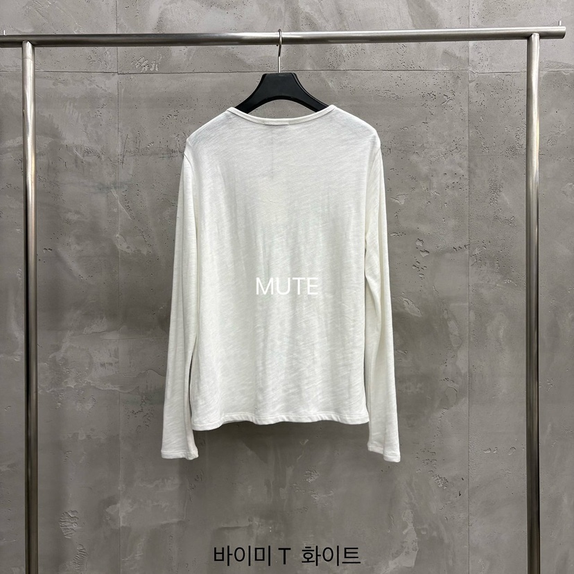 MUTE-P韓國代購女士新品人氣熱賣真品時尚推薦休閑長袖T恤MUTE長袖T恤