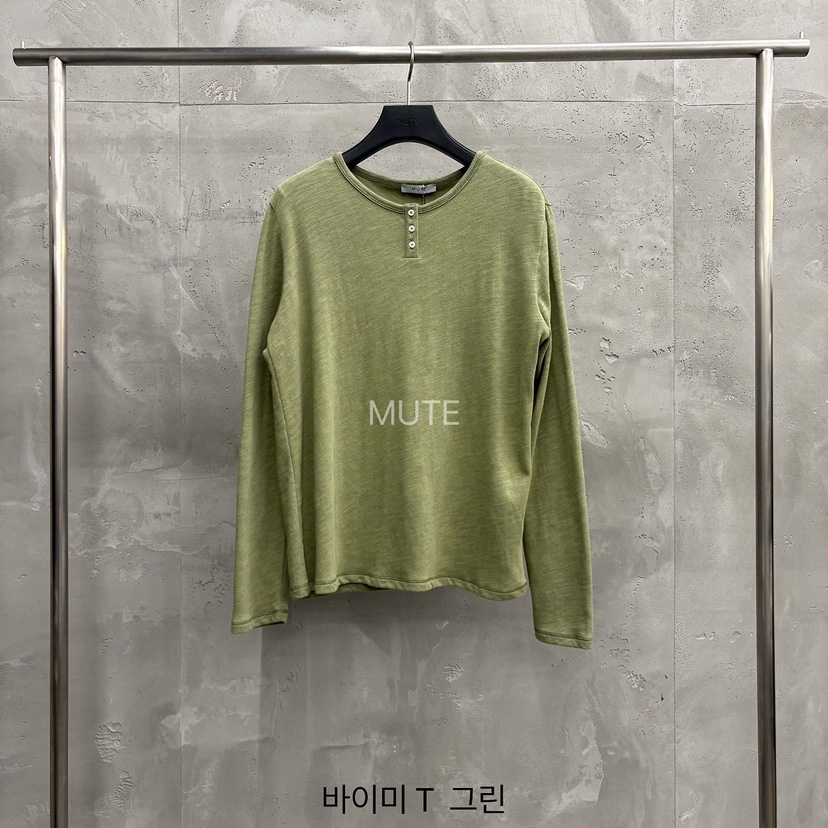 MUTE-P韓國代購女士新品人氣熱賣真品時尚推薦休閑長袖T恤MUTE長袖T恤圖色2