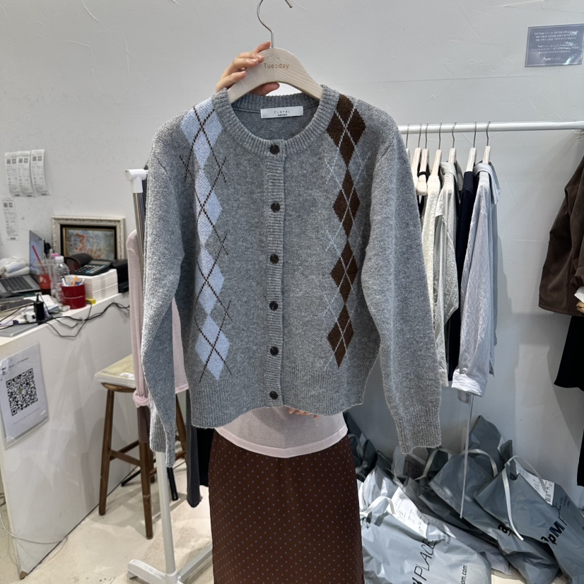 FLORAL東大門代購女士新品真品時尚人氣推薦熱賣休閑毛衣floral毛衣圖色1
