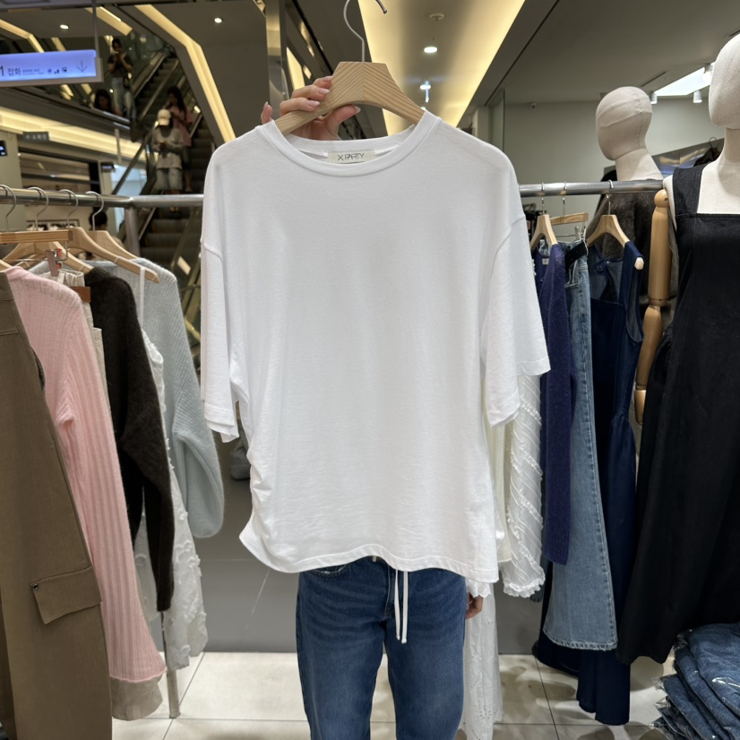 XPARTY韓國直郵女裝新品時尚休閑人氣推薦真品熱賣T恤兔子XPARTYT恤圖色1