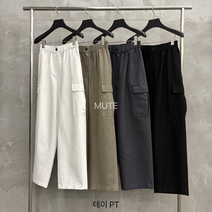 MUTE-P東大門實拍女士新品熱賣人氣時尚推薦休閑真品休閑褲MUTE休閑褲