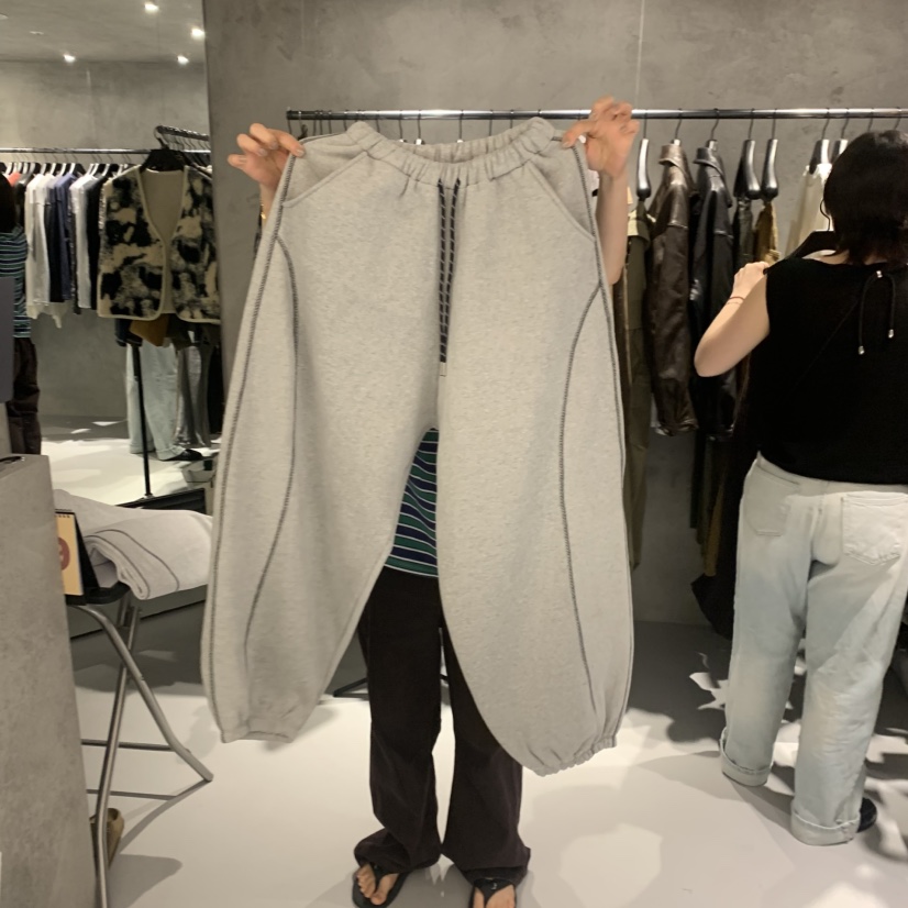 BALLOW STUDIO韓國代購女裝新款真品人氣休閑推薦休閑褲BALLOW STUDIO休閑褲圖色1灰