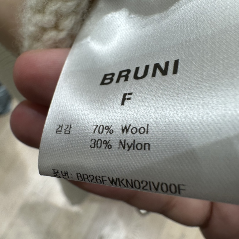 BRUNI/RICOTTA韓國代購女裝新款休閑推薦人氣真品時尚毛衣BRUNI/RICOTTA毛衣