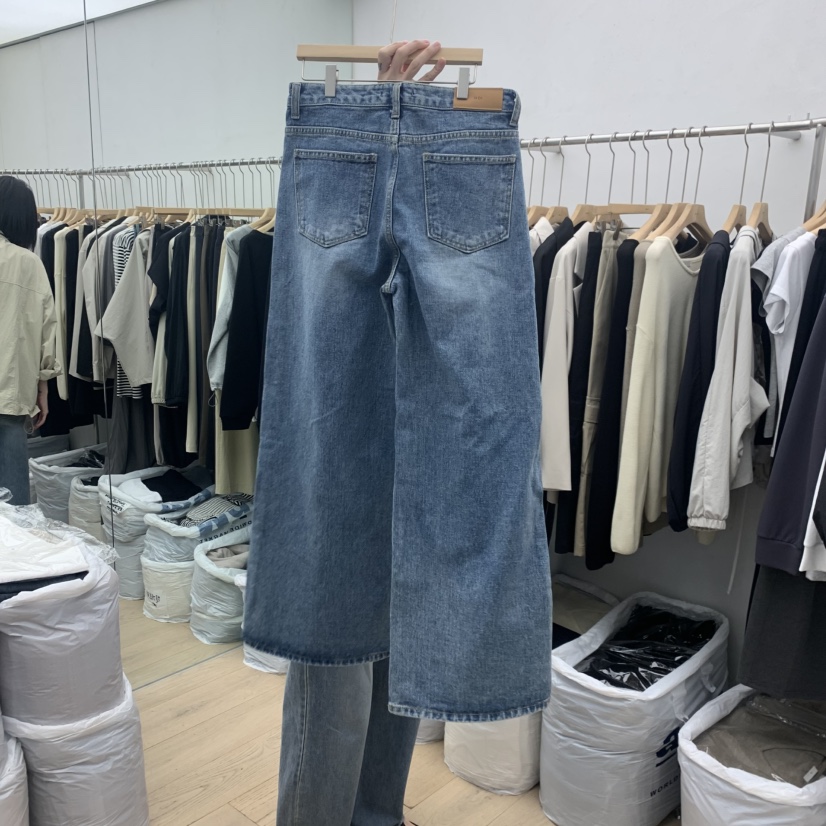 MOI-A東大門實拍女裝新品真品人氣熱賣休閑時尚牛仔褲MOI-A牛仔褲