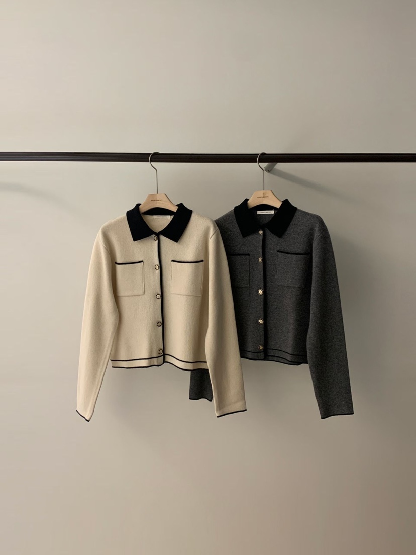 ANDYOUBROWN東大門直郵女裝新品推薦真品時尚夾克字母開衫ANDYOUBROWN夾克