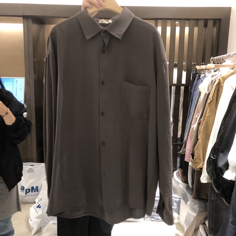 RAWROW東大門代購女士新品熱賣休閑真品推薦人氣襯衫蕾絲衫RAWROW襯衫/蕾絲衫圖色2브라운棕色