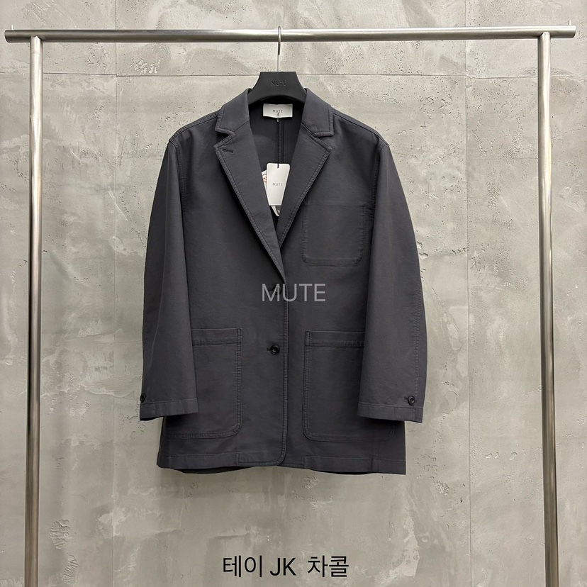 MUTE-P東大門代購女士新品真品時尚推薦休閑熱賣人氣夾克MUTE夾克圖色3墨色