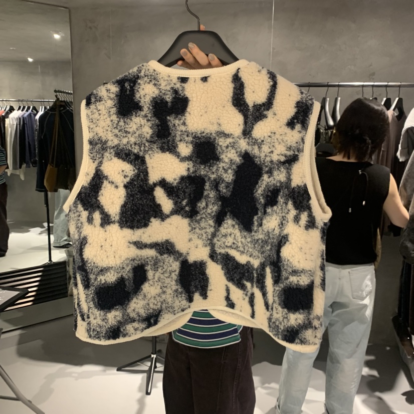 BALLOW STUDIO東大門直郵女裝新品時尚休閑真品馬甲皮草BALLOW STUDIO馬甲