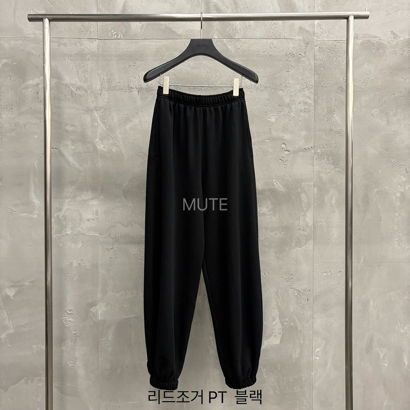 MUTE-P韓國直郵女裝新款熱賣人氣推薦時尚真品休閑休閑褲MUTE休閑褲圖色6黑色