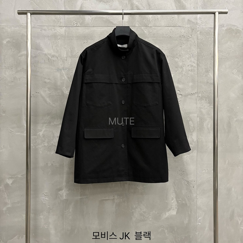MUTE-P東大門代購女士新款休閑真品時尚人氣推薦熱賣夾克MUTE夾克圖色4黑色