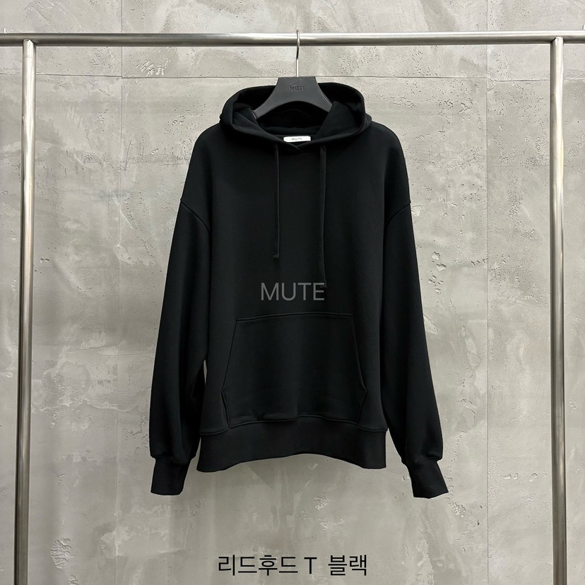 MUTE-P韓國直郵女裝新品熱賣人氣推薦真品時尚休閑衛衣MUTE衛衣圖色6黑色