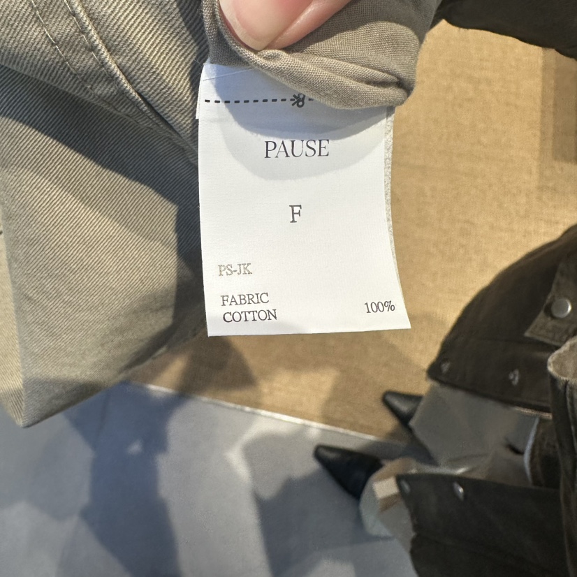 PAUSE東大門代購女士新款推薦熱賣休閑時尚真品夾克燈芯絨PAUSE夾克