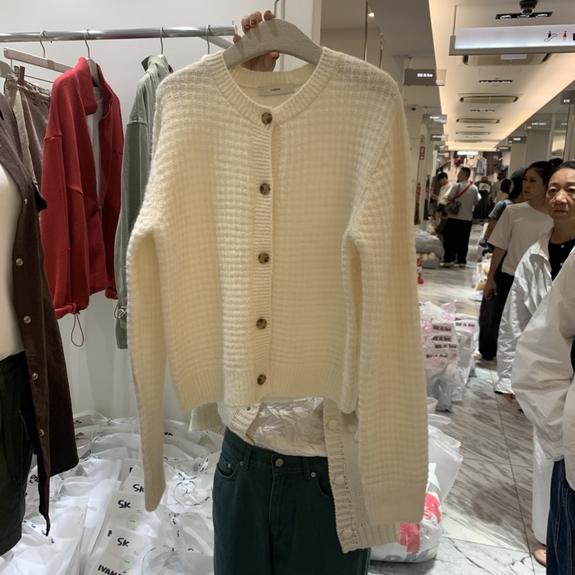 ASOME韓國代購女裝新款人氣推薦時尚熱賣真品休閑針織衫羊駝A.SOME針織衫圖色3