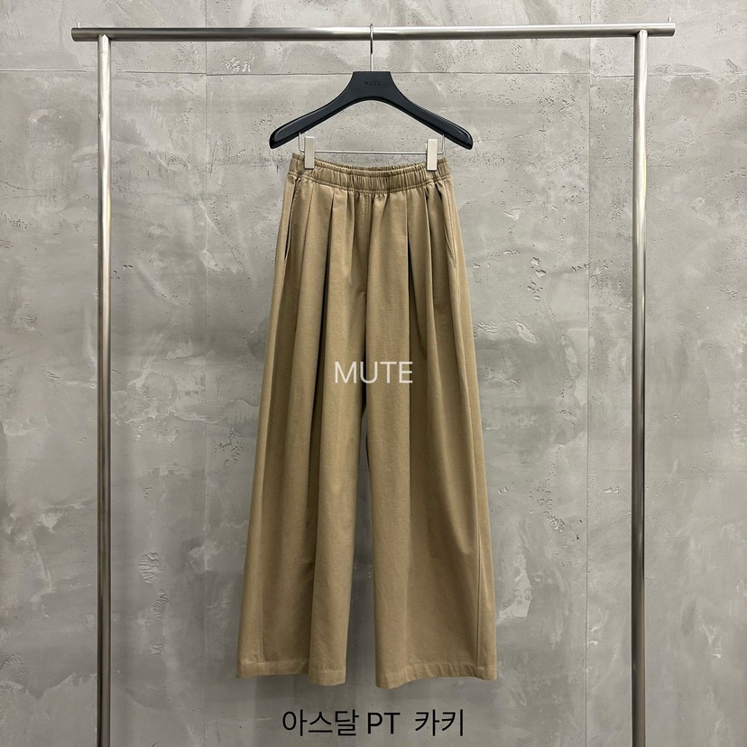 MUTE-P東大門實拍女士新品推薦人氣熱賣休閑時尚真品休閑褲MUTE休閑褲圖色3