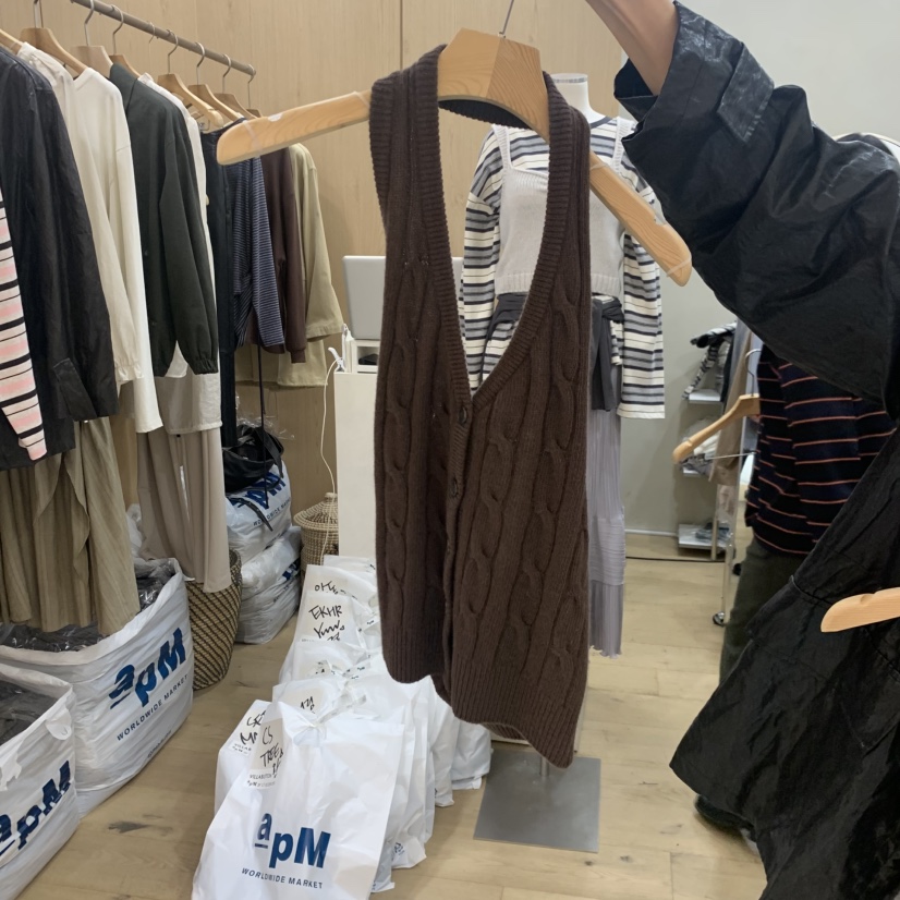 VILLABUTTON東大門直郵女士新品真品熱賣休閑吊帶背心露背VILLA BUTTON吊帶/背心圖色3