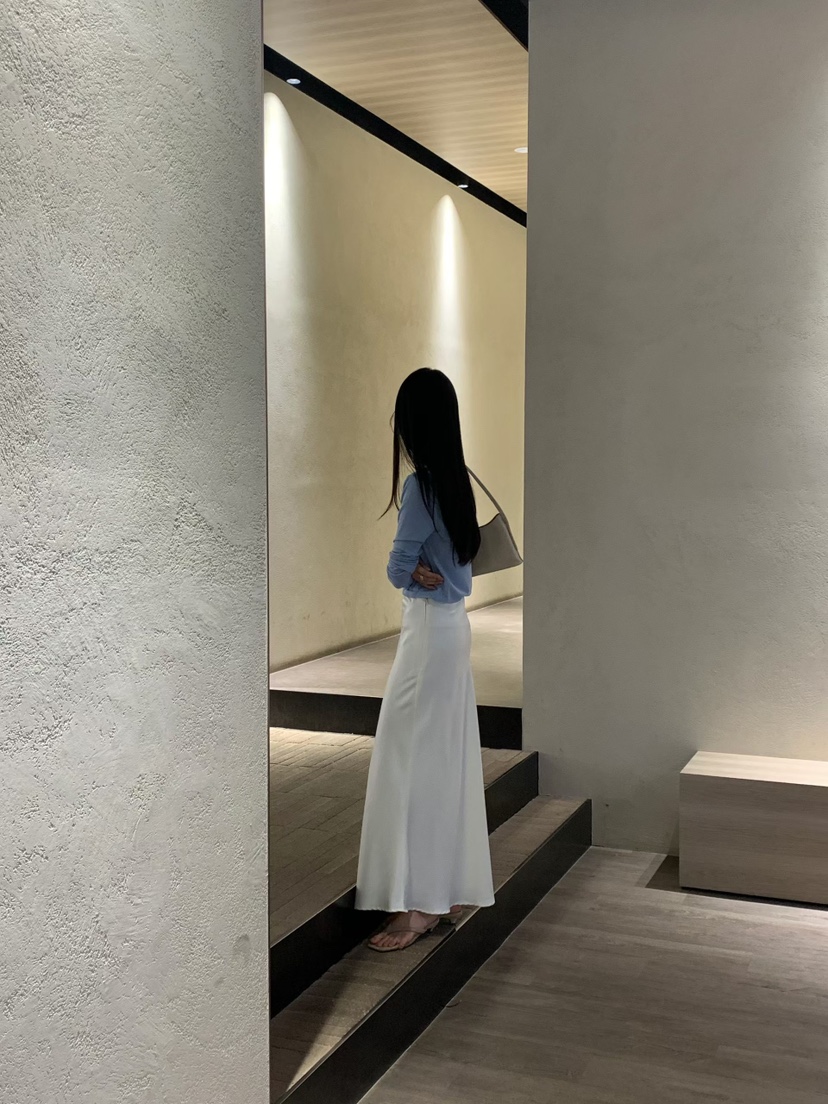 ANDYOUBROWN韓國代購女士新品時尚熱賣推薦半身裙中短裙絲質ANDYOUBROWN半身裙/中短裙
