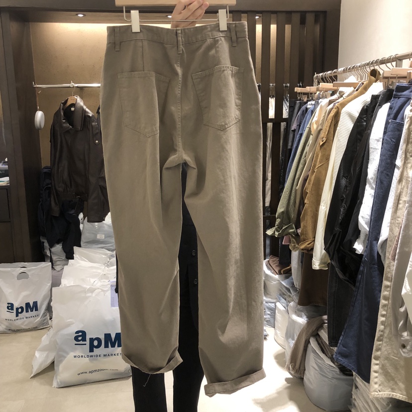 RAWROW東大門直郵女裝新品時尚熱賣真品休閑推薦休閑褲褶皺RAWROW休閑褲