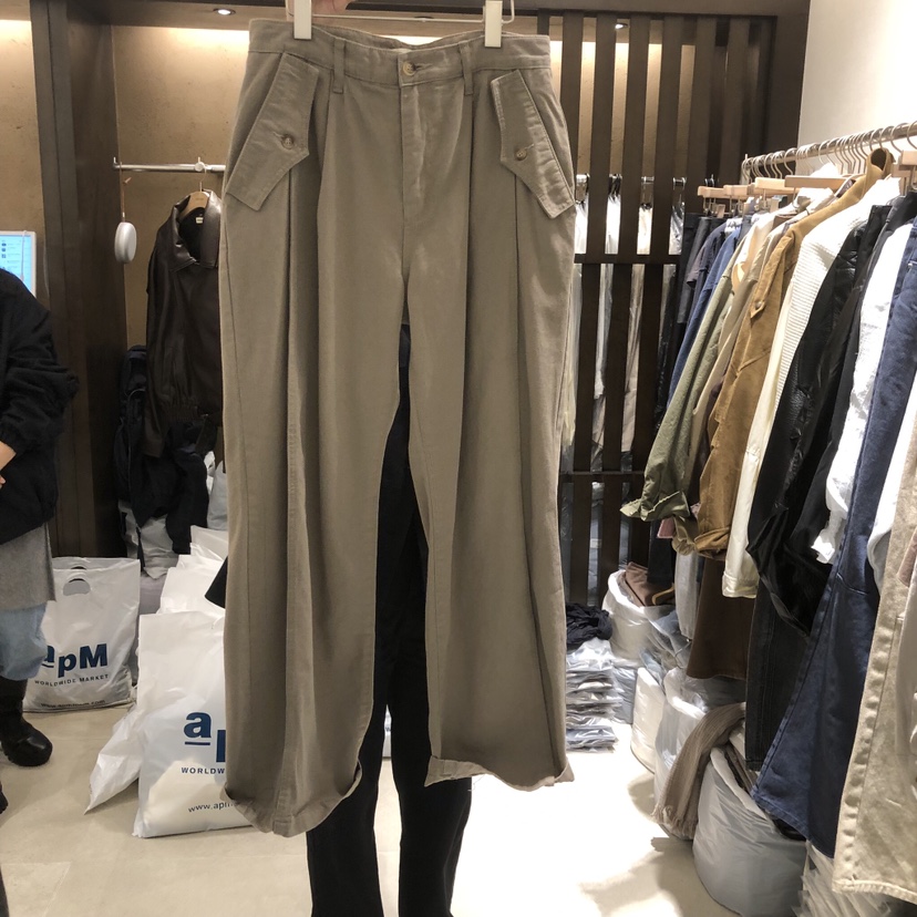 RAWROW東大門直郵女裝新品時尚熱賣真品休閑推薦休閑褲褶皺RAWROW休閑褲圖色2