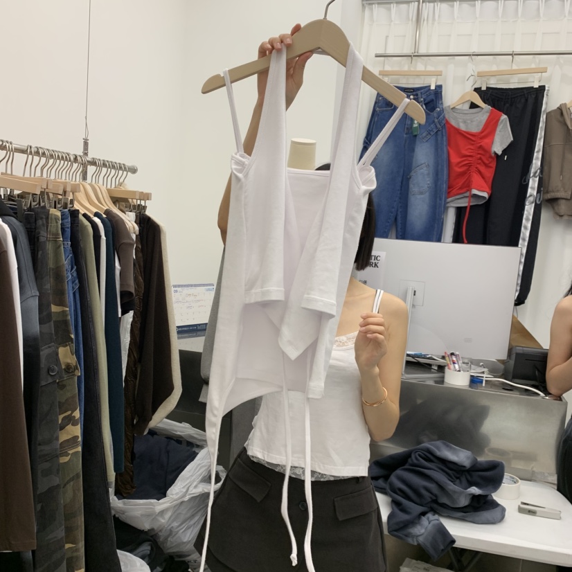 ROMANTIC NEWYORK東大門代購女裝新款人氣真品熱賣吊帶背心ROMANTIC NEWYORK吊帶/背心圖色1
