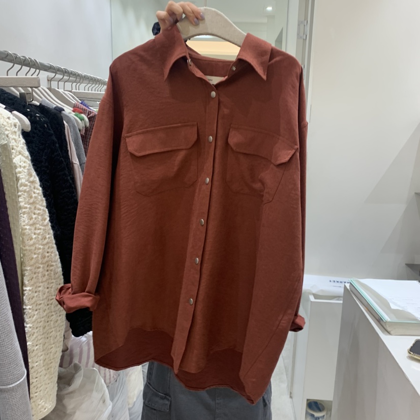 ASOME韓國代購女士新款休閑真品推薦人氣時尚熱賣襯衫蕾絲衫A.SOME襯衫/蕾絲衫圖色2