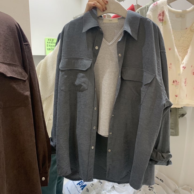 ASOME韓國代購女士新款休閑真品推薦人氣時尚熱賣襯衫蕾絲衫A.SOME襯衫/蕾絲衫圖色3