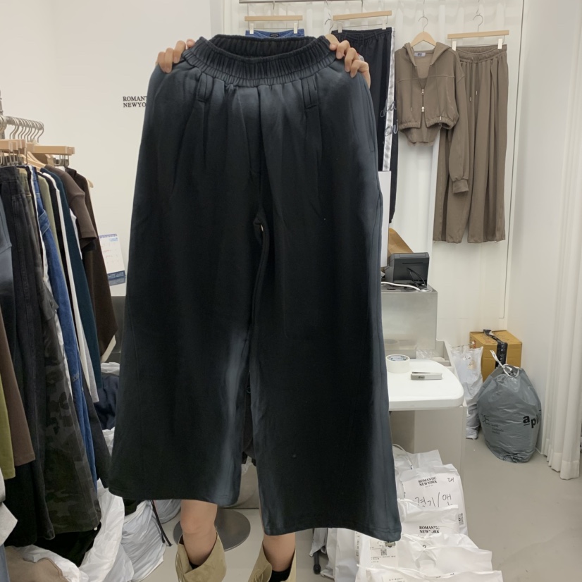ROMANTIC NEWYORK東大門實拍女裝新款人氣推薦熱賣休閑褲ROMANTIC NEWYORK休閑褲圖色3黑