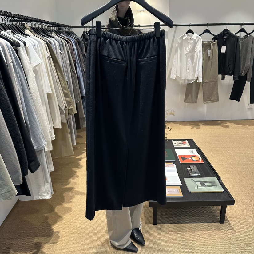 PAUSE東大門代購女裝新品熱賣時尚推薦人氣真品休閑長裙羊毛PAUSE長裙