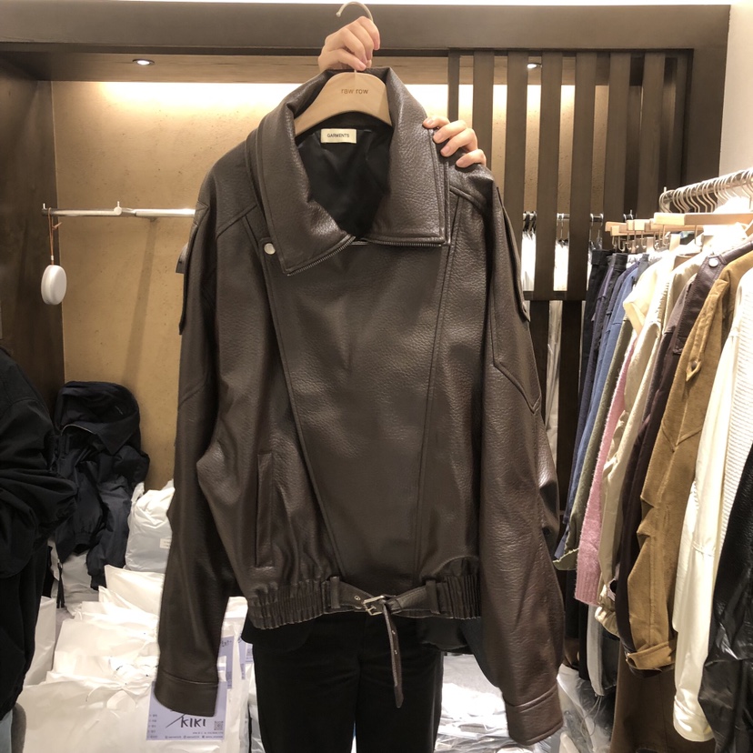 RAWROW東大門代購女裝新品熱賣真品休閑推薦時尚人氣夾克RAWROW夾克圖色2브라운棕色