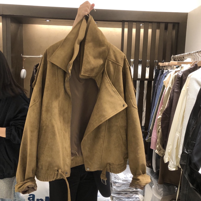 RAWROW東大門實拍女士新品人氣休閑推薦熱賣時尚真品夾克絨RAWROW夾克圖色1