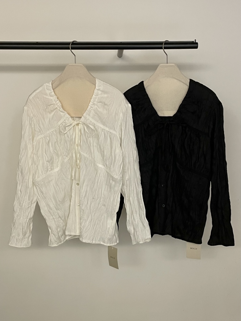 BOLD-A東大門實拍女裝新品推薦人氣休閑真品熱賣襯衫蕾絲衫RE BOLD襯衫/蕾絲衫