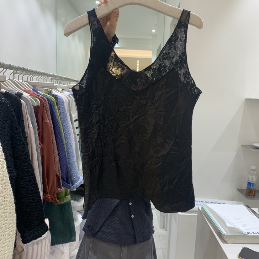 ASOME韓國代購女士新品真品人氣時尚休閑熱賣吊帶背心無袖A.SOME吊帶/背心圖色1