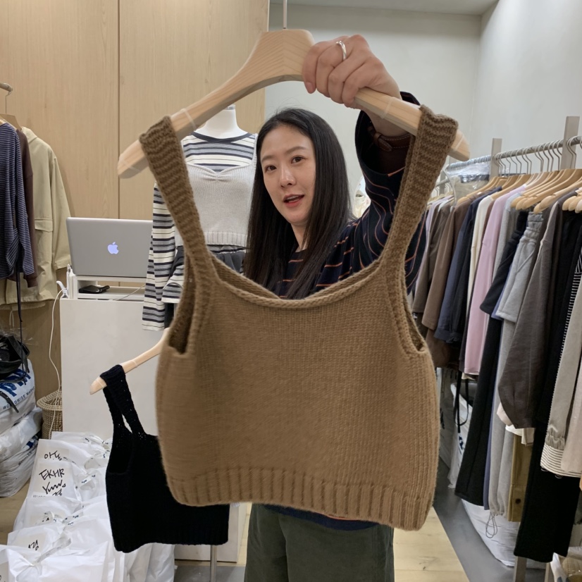 VILLABUTTON東大門實拍女士新品真品推薦時尚人氣吊帶背心VILLA BUTTON吊帶/背心