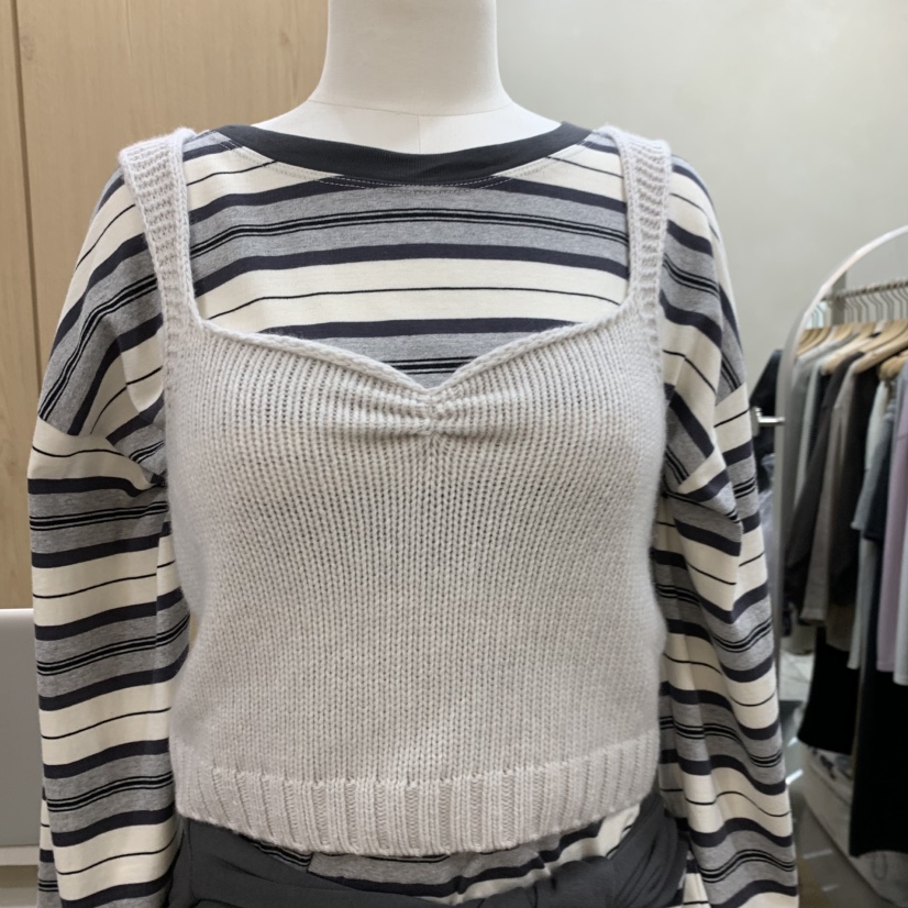 VILLABUTTON東大門實拍女士新品真品推薦時尚人氣吊帶背心VILLA BUTTON吊帶/背心圖色3