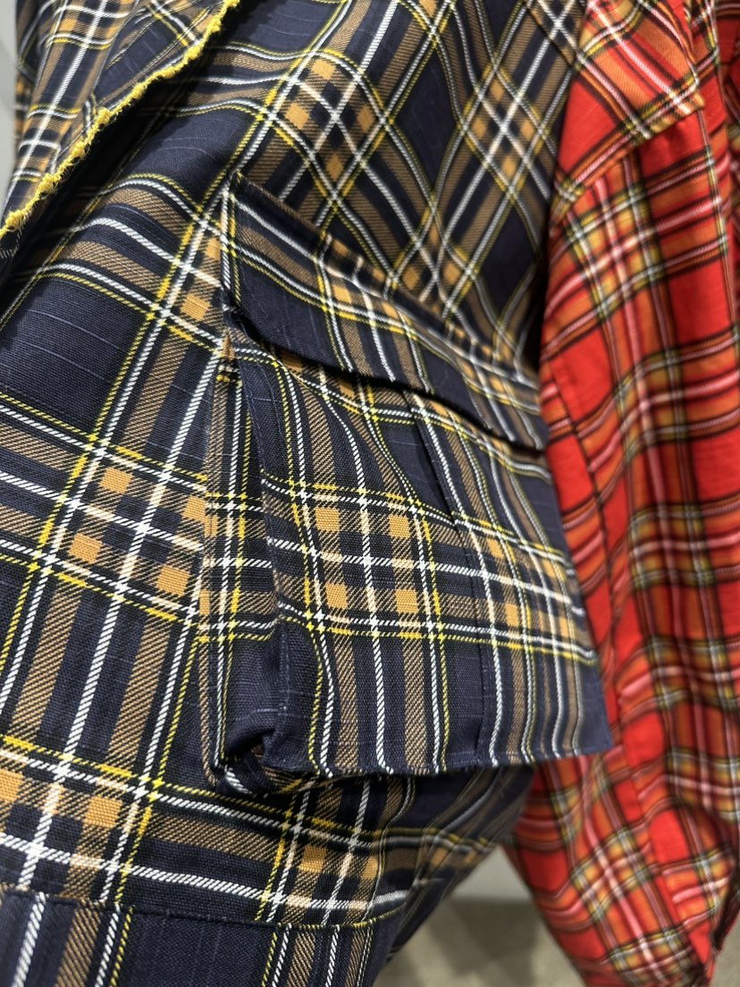 MAISONDEGLORY東大門直郵女裝新品休閑時尚真品推薦夾克格紋MAISONDEGLORY夾克
