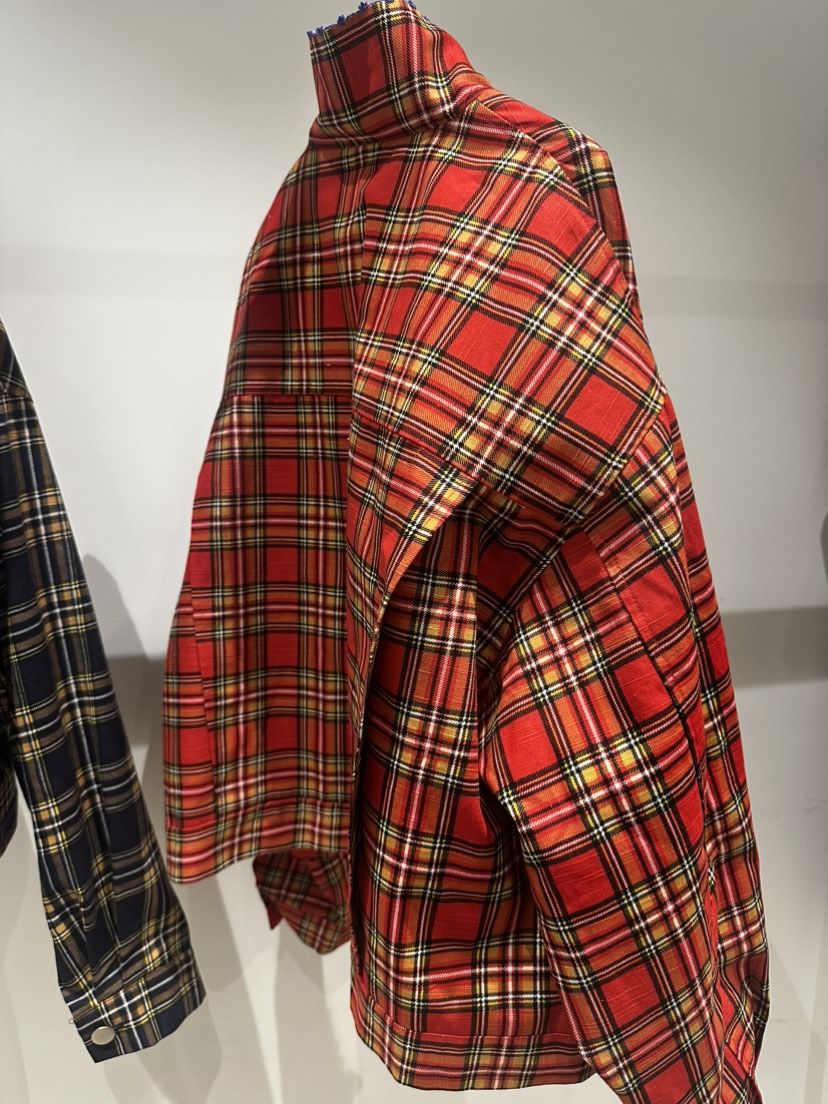 MAISONDEGLORY東大門直郵女裝新品休閑時尚真品推薦夾克格紋MAISONDEGLORY夾克