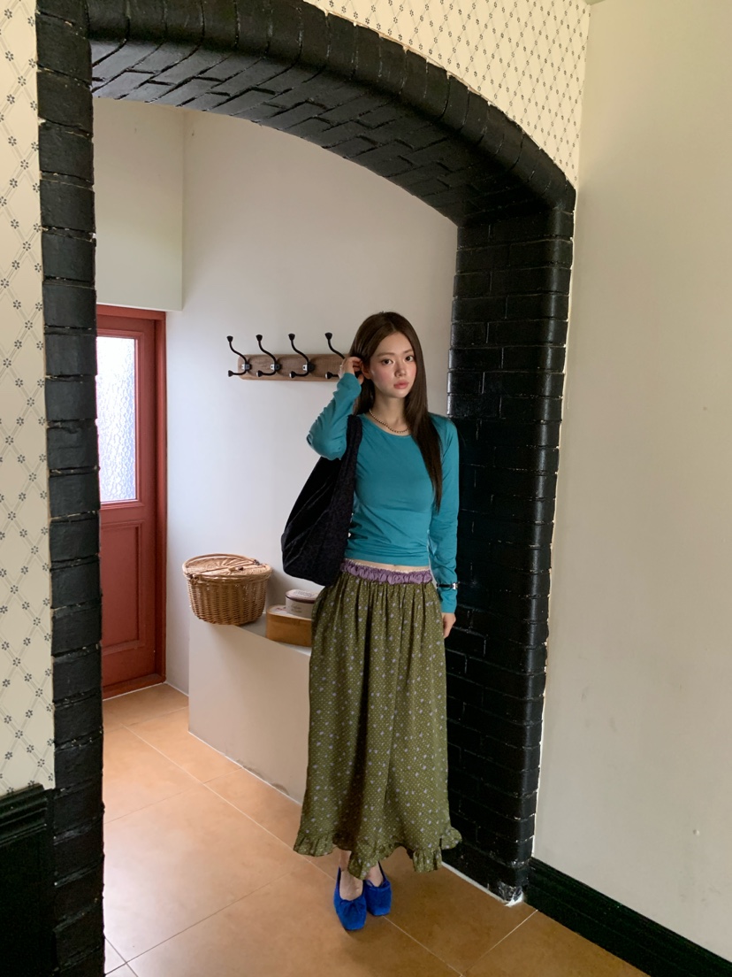 MAISONDEGLORY東大門實拍女士新款人氣真品推薦熱賣休閑長裙MAISONDEGLORY長裙
